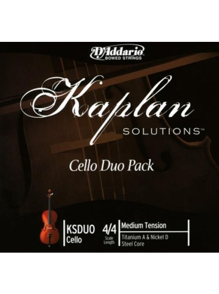KSDUO 4/4M KAPLAN CELLO DUO PACK, зображення 1